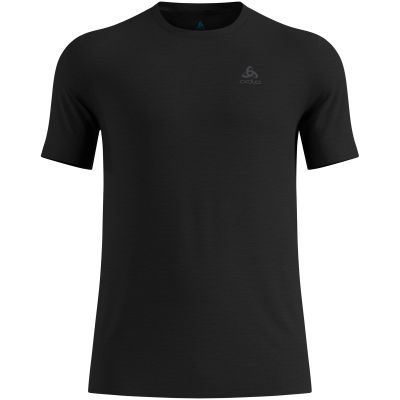 4. Koszulka termoaktywna z krótkim rękawem męska Odlo MERINO 160 BL TOP crew neck s/s czarna