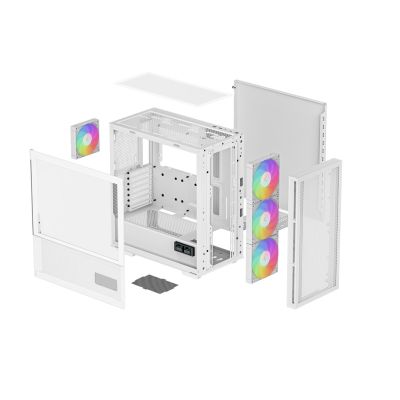 11. Obudowa DeepCool CH560 ARGB Digital White  (R-CH560-WHAPE4D-G-1)