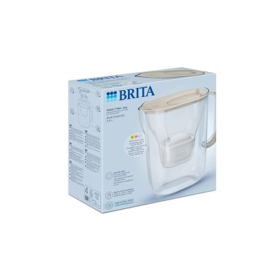 3. Dzbanek filtrujący Brita Style Essential+1 Maxtra Pro PP (piaskowy)
