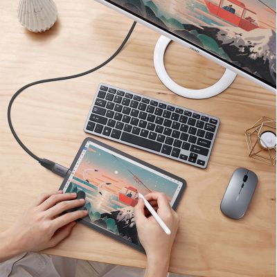 3. Adapter USB-C HDMI Ugreen US320 - szary