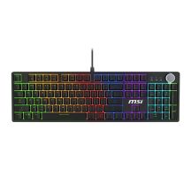 Klawiatura MSI FORGE GK320 RED Gaming USB QWERTY Angielski Czarny