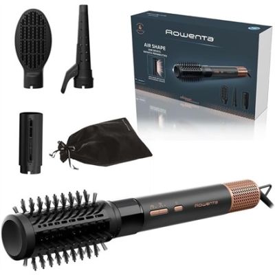 5. Rowenta Air Shape UB9820E0 urządzenie do stylizacji włosów Szczotka z gorącym powietrzem Airflow Czarny, Miedziany