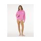 3. Bluza damska RIP CURL Surf Puff Heritage Hood różowa