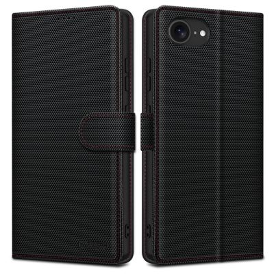 Etui Tech-Protect Wallet na iPhone 16e / 17e - czarne