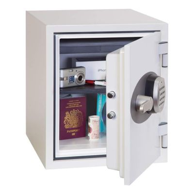 4. Phoenix Safe Co. Titan FS1282E Sejf podłogowy 25 l Stal Biały