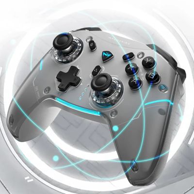 4. Kontroler do gier Machenike G5Pro Max bezprzewodowy ze stacją ładującą - szary