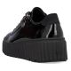 21. Buty na koturnie czarne Rieker W N2501-00