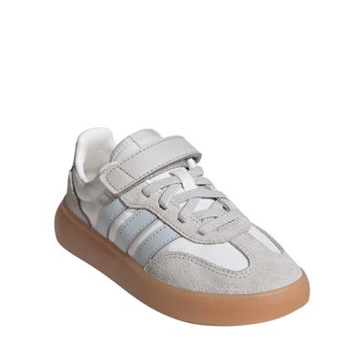 8. Buty dla dzieci adidas Barreda Decode EL biało-błękitne JR0771