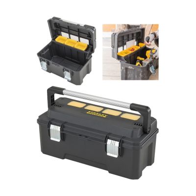 10. Stanley FMST1-75791 pudełko na narzędzia Przybornik Metal, Plastik Czarny