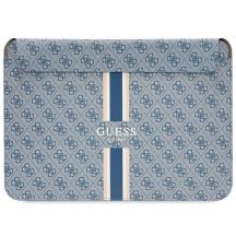 Pokrowiec Guess 4G Printed Stripes na laptopa 14" - niebieski