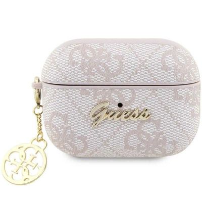 Etui Guess 4G Charm Collection na AirPods Pro 2 - różowe