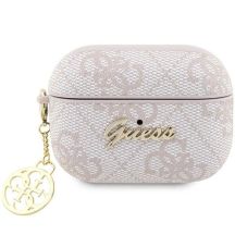 Etui Guess 4G Charm Collection na AirPods Pro 2 - różowe