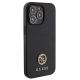 4. Etui Guess Strass Metal Logo na iPhone 13 Pro 6.1" - czarne