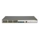 9. FiberHome S4820-28T-X-PE-AC łącza sieciowe Zarządzany L2/L3 Gigabit Ethernet (10/100/1000) Obsługa PoE 1U Czarny, Szary