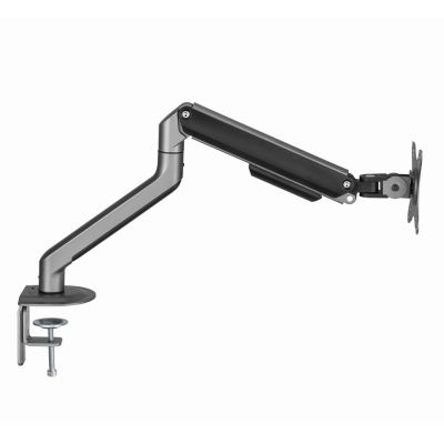 5. GEMBIRD BIURKOWE REGULOWANE RAMIĘ/UCHWYT NA MONITOR 17-32, VESA 100X100MM, DO 9 KG, KOLOR SZARY