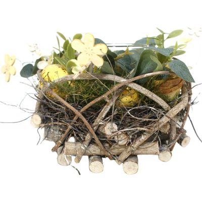 10. ŚWIECZNIK DEKORACYJNY ŻÓŁTY 16CM NA TEA LIGHT