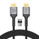 Kabel Tech-Protect UltraBoost HDMI 2.1 4K 120HZ / 8K 60HZ 200 cm - czarny
