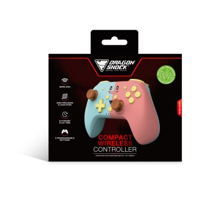 4. Dragonshock PopTop Niebieski, Różowy, Żółty, Brązowy Bluetooth Gamepad Analogowa/Cyfrowa Nintendo Switch, PC