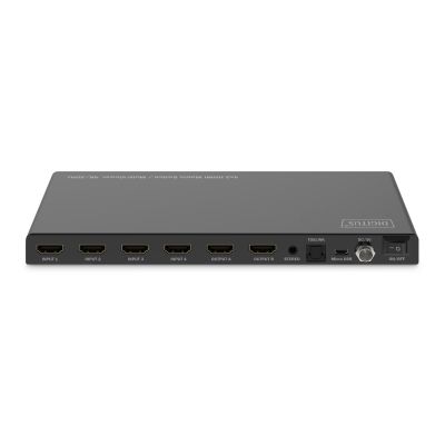 3. Digitus Przełącznik matrycowy HDMI 4x2 / Multi Viewer, 4K / 30 Hz