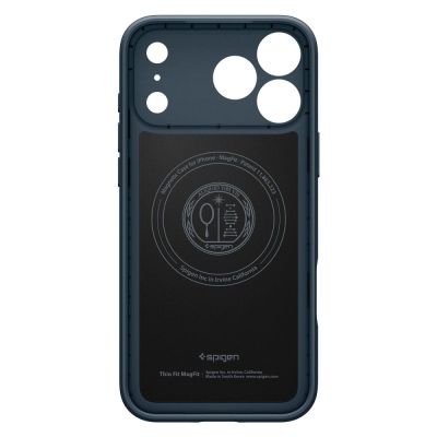 4. Etui Spigen Thin Fit MagSafe na iPhone 18 Pro Max / 17 Pro Max - szare