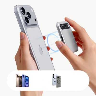 13. Rejestrator głosu BOYA Notra z transkrypcją AI - srebrny