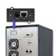 6. Qoltec Zasilacz awaryjny UPS On-line | Pure Sine Wave | 10kVA | 8kW | LCD | USB
