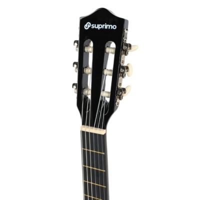 6. SUPRIMO CGS3 BK - gitara klasyczna 4/4, czarna