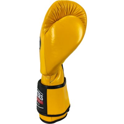 16. Rękawice bokserskie skórzane RBT-MEX 12 oz żółte