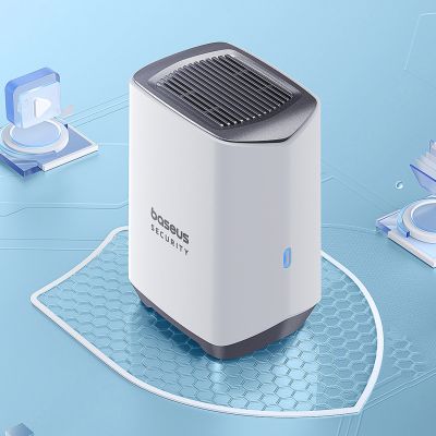 7. Zewnętrzny zestaw monitoringu Baseus Security N1 Plus Dual 2K (2 kamery) – biały
