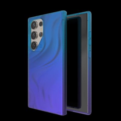 Etui ZAGG Cases Milan do Samsung Galaxy S24Ultra - niebieskie