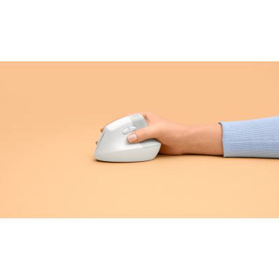 48. Mysz Logitech Lift Vertical White
