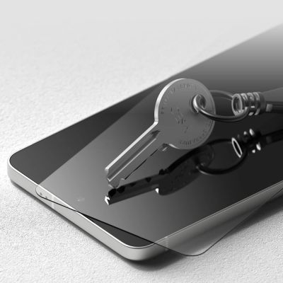 3. Szkło hartowane Ringke Easy Slide 2-pack na Samsung Galaxy S25 Edge - przezroczyste
