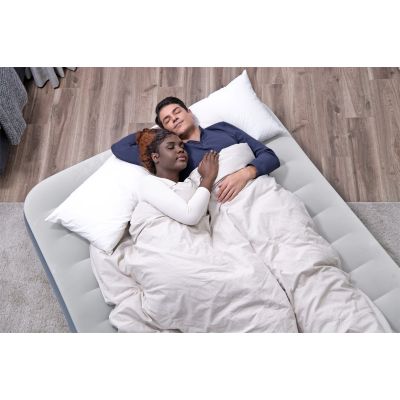 19. Bestway 6716T dmuchany materac Podwójny materac Niebieski, Szary