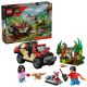 LEGO Jurassic World 76972 Ucieczka terenówką przed raptorem