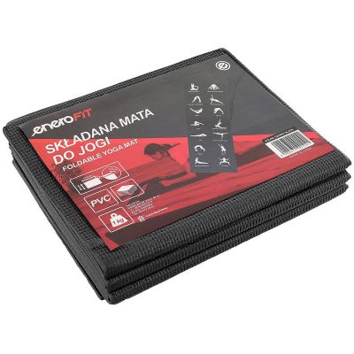 15. MATA DO JOGI SKŁADANA 1700x600x5MM CZARNA ENERO FIT