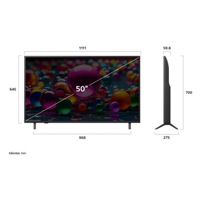 4. LG 50UA73003LA Telewizor 127 cm (50")