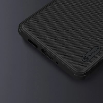 10. Nillkin Super Frosted Shield Pro etui iPhone 14 Plus pokrowiec na tył plecki niebieski