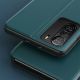 9. Eco Leather View Case elegancki futerał etui z klapką i funkcją podstawki Xiaomi Redmi K40 Pro+ / K40 Pro / K40 / Poco F3 pomarańczowy