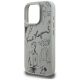 6. Etui Karl Lagerfeld Grained Pattern & Logo MagSafe na iPhone 16 Pro - szare