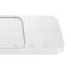 7. Samsung Wireless Charger Duo (with Travel Adapter), White