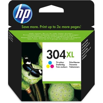 3. HP Oryginalny trójkolorowy wkład atramentowy 304XL