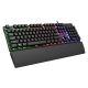 2. RAMPAGE FORTUNA ZESTAW GAMINGOWY KLAWIATURA Z PODKŁADKĄ I MYSZ 12800 DPI BLK