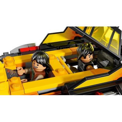 8. LEGO STAR WARS 75414 Płomienny śmigacz śnieżny