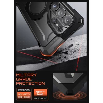 5. Etui Supcase UB Grip Mag MagSafe na Samsung Galaxy S26 Ultra - czarne