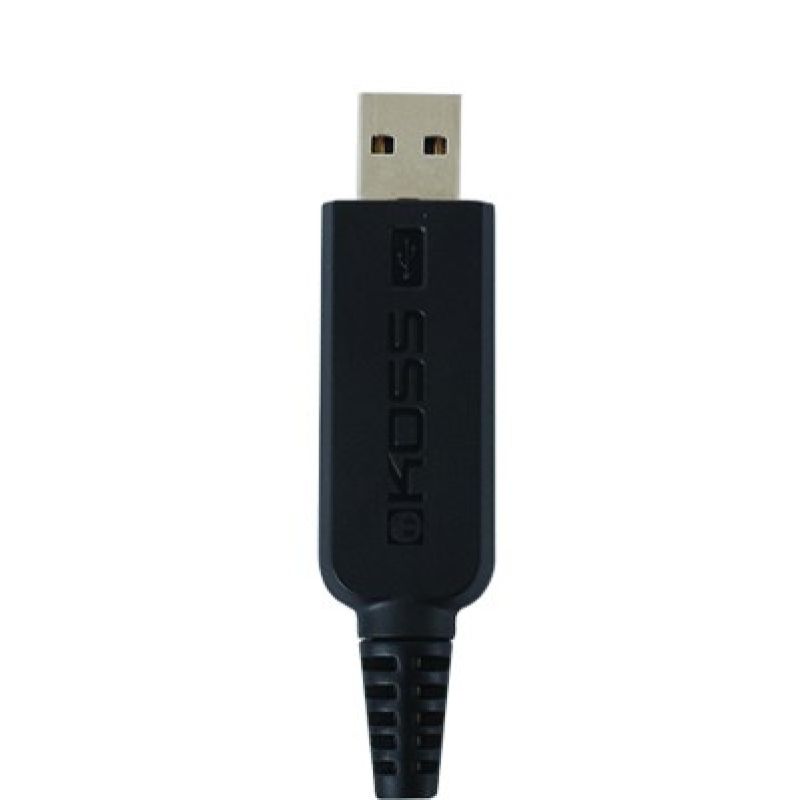 2. Koss SB45 USB Zestaw słuchawkowy Przewodowa Opaska na głowę Biuro/centrum telefoniczne Czarny, Srebrny