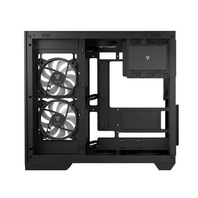 24. MODECOM OBUDOWA VOLCANO PANORAMA APEX ARGB 7F MIDI BLACK