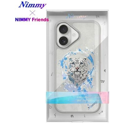15. Etui Nimmy Pantera MagSafe do iPhone 16 - jasnoszary
