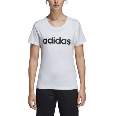 18. Koszulka adidas W D2M Logo Tee W DU2080