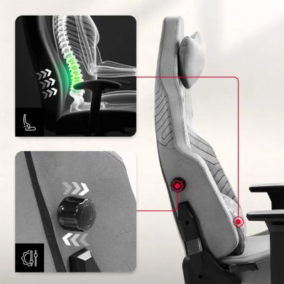 3. Fotel gamingowy Huzaro Force 8.1 Grey