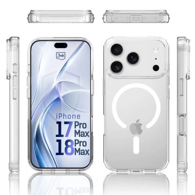 18. Etui 3mk Armor MagCase na iPhone 17 Pro Max - przezroczyste